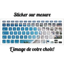 DESTROY POP Sticker pour clavier de Macbook motif bois pas cher 